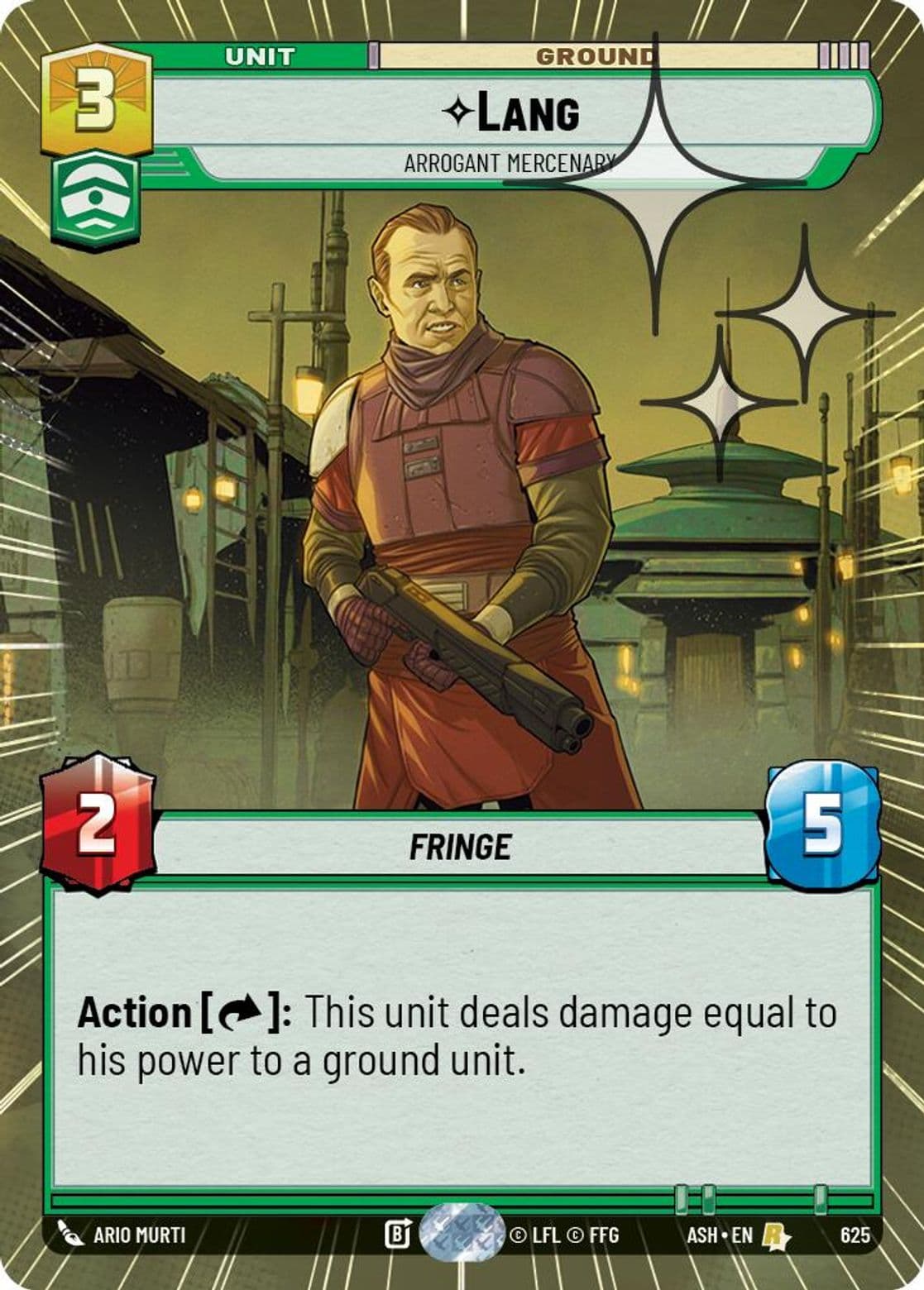 Lang - Arrogant Mercenary