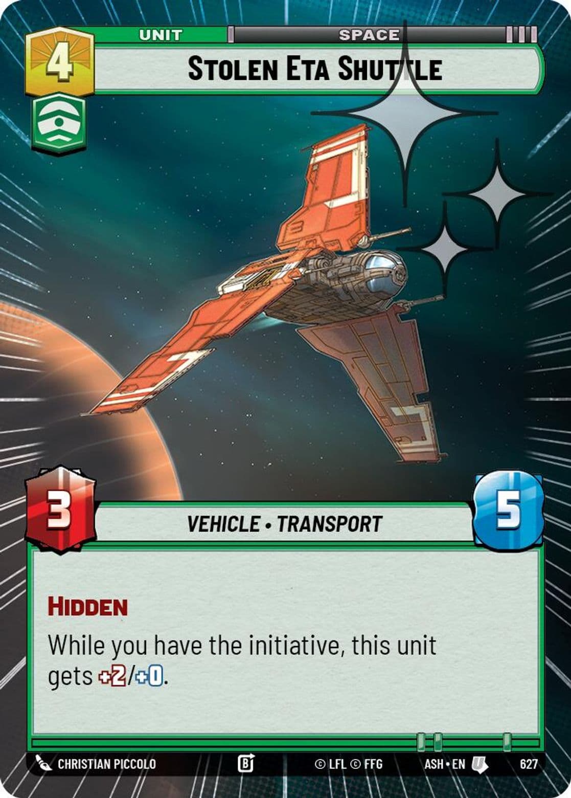 Stolen Eta Shuttle