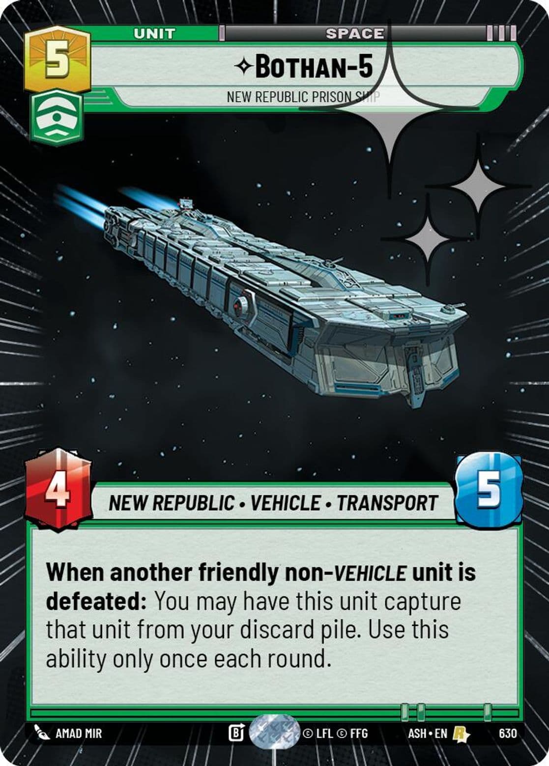 Bothan-5 - New Republic Prison Ship