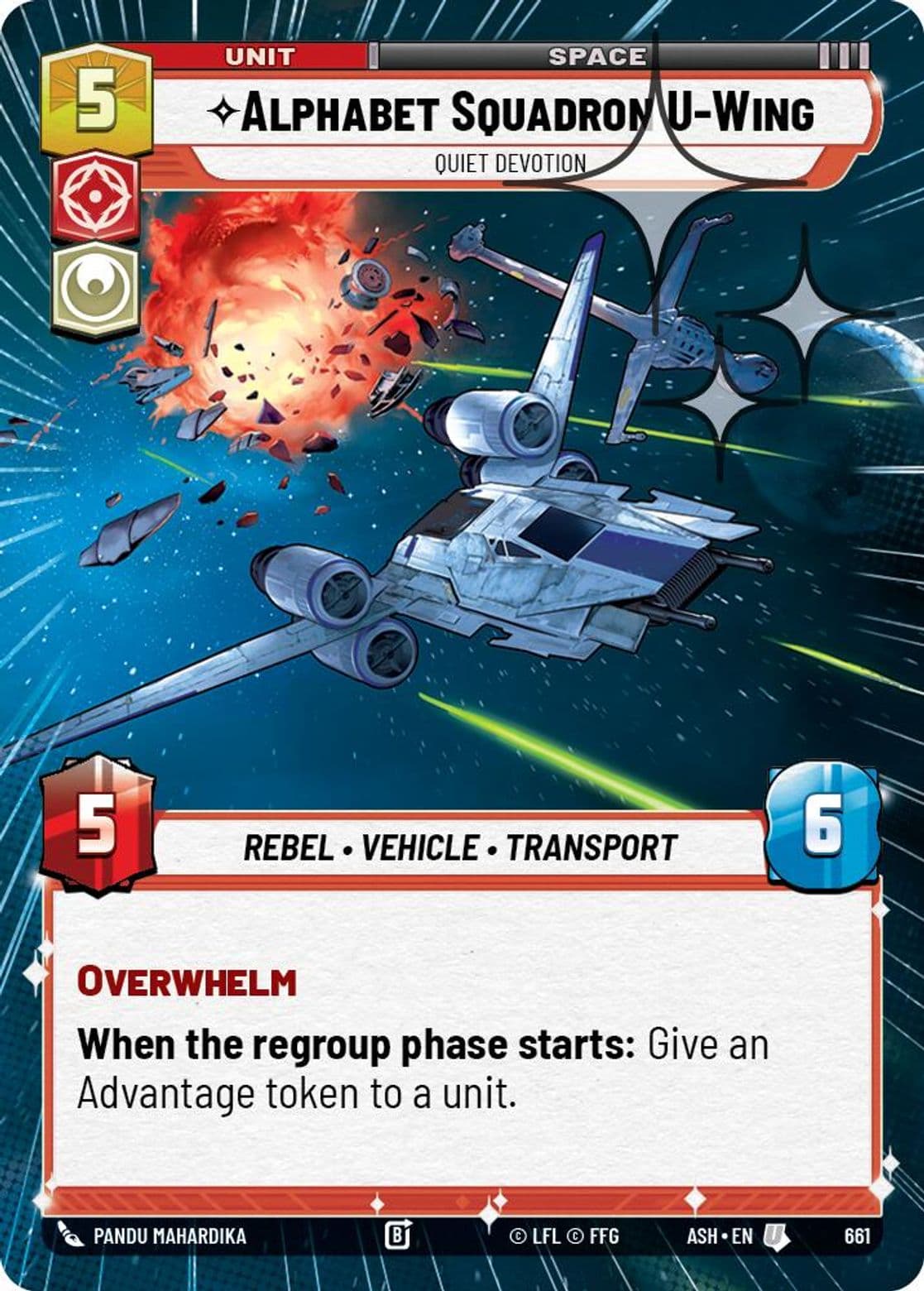 Alphabet Squadron U-Wing - Quiet Devotion