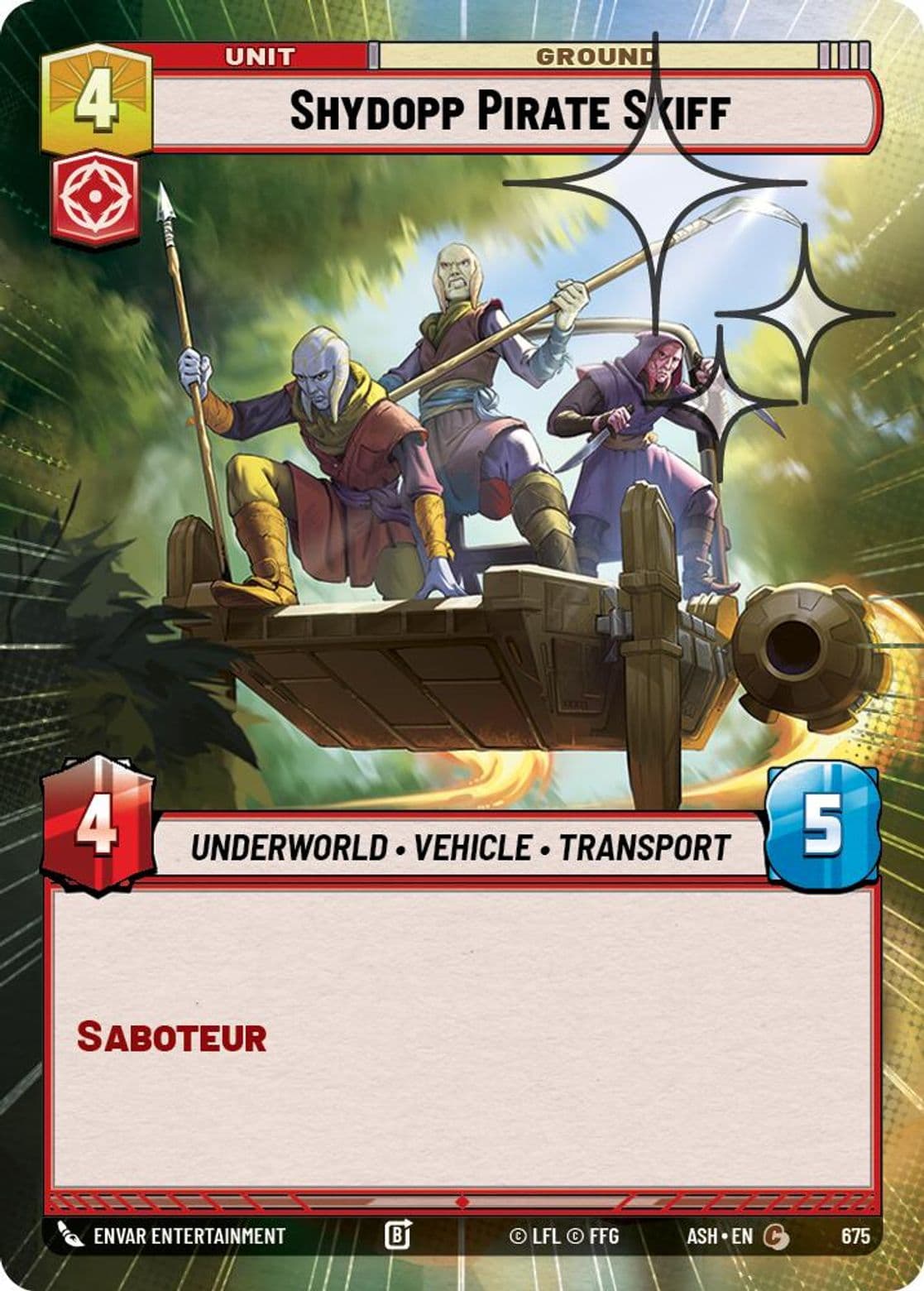 Shydopp Pirate Skiff