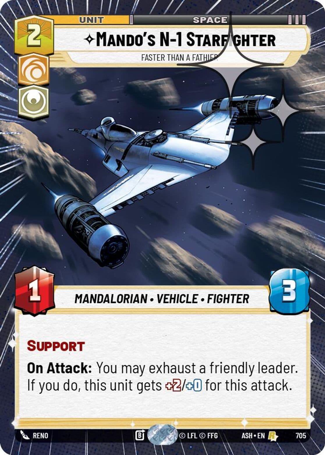 Mando's N-1 Starfighter - Faster than a Fathier