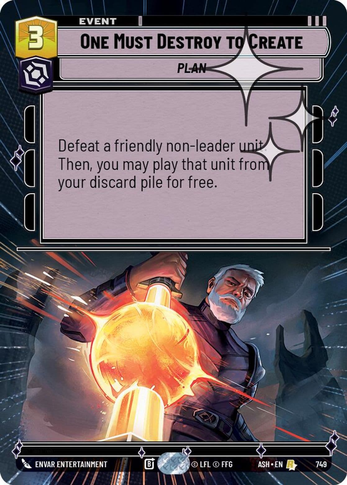 One Must Destroy to Create