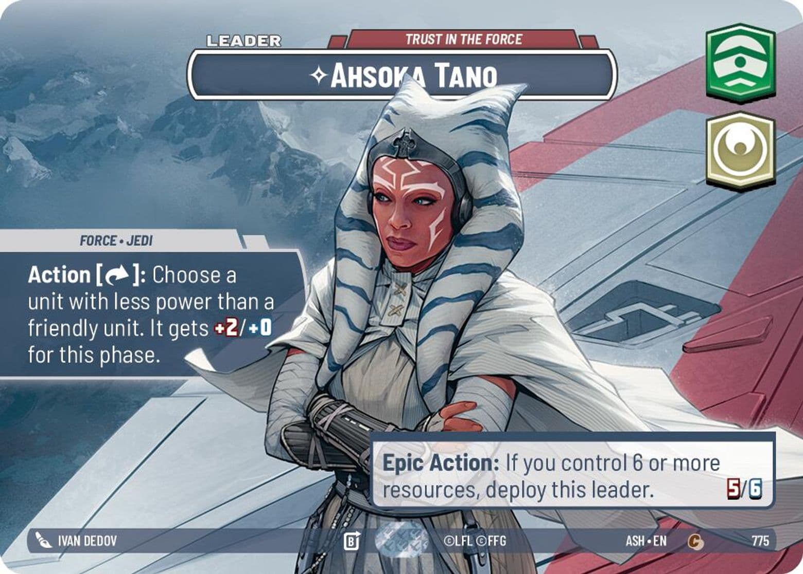 Ahsoka Tano - Trust in the Force