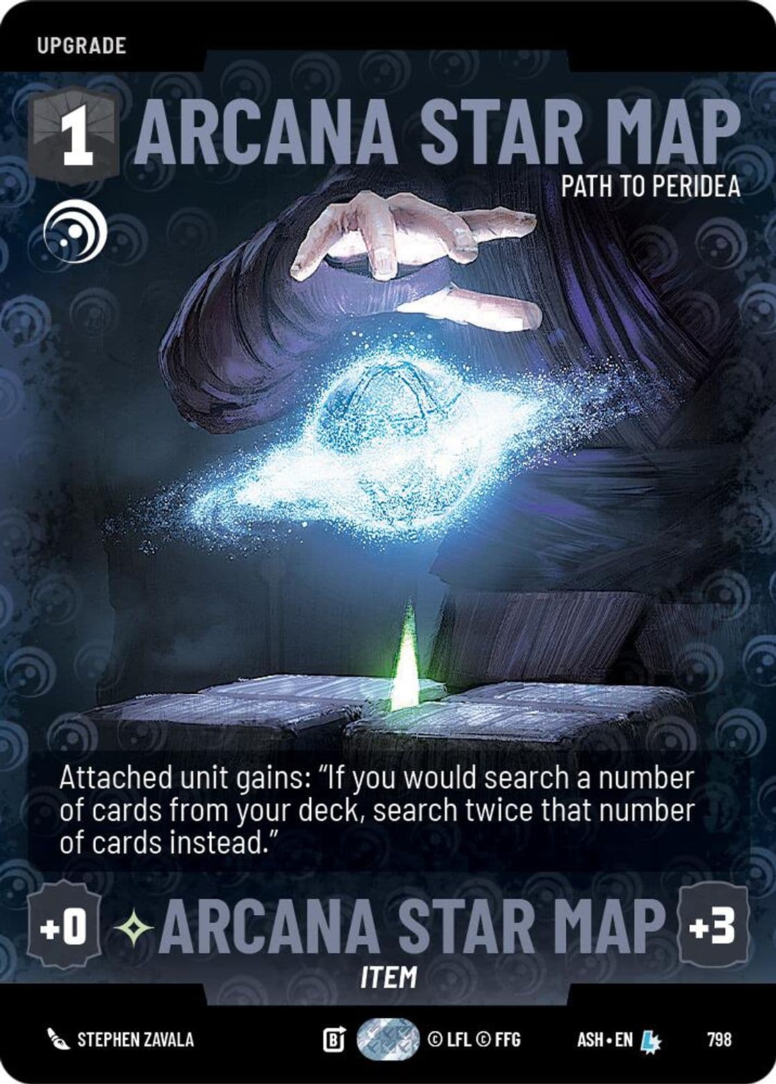 Arcana Star Map - Path to Peridea