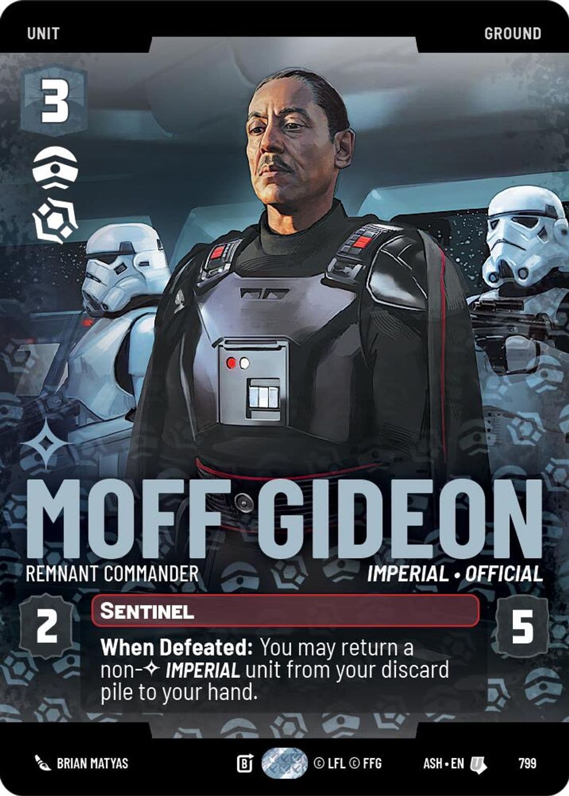 Moff Gideon - Remnant Commander