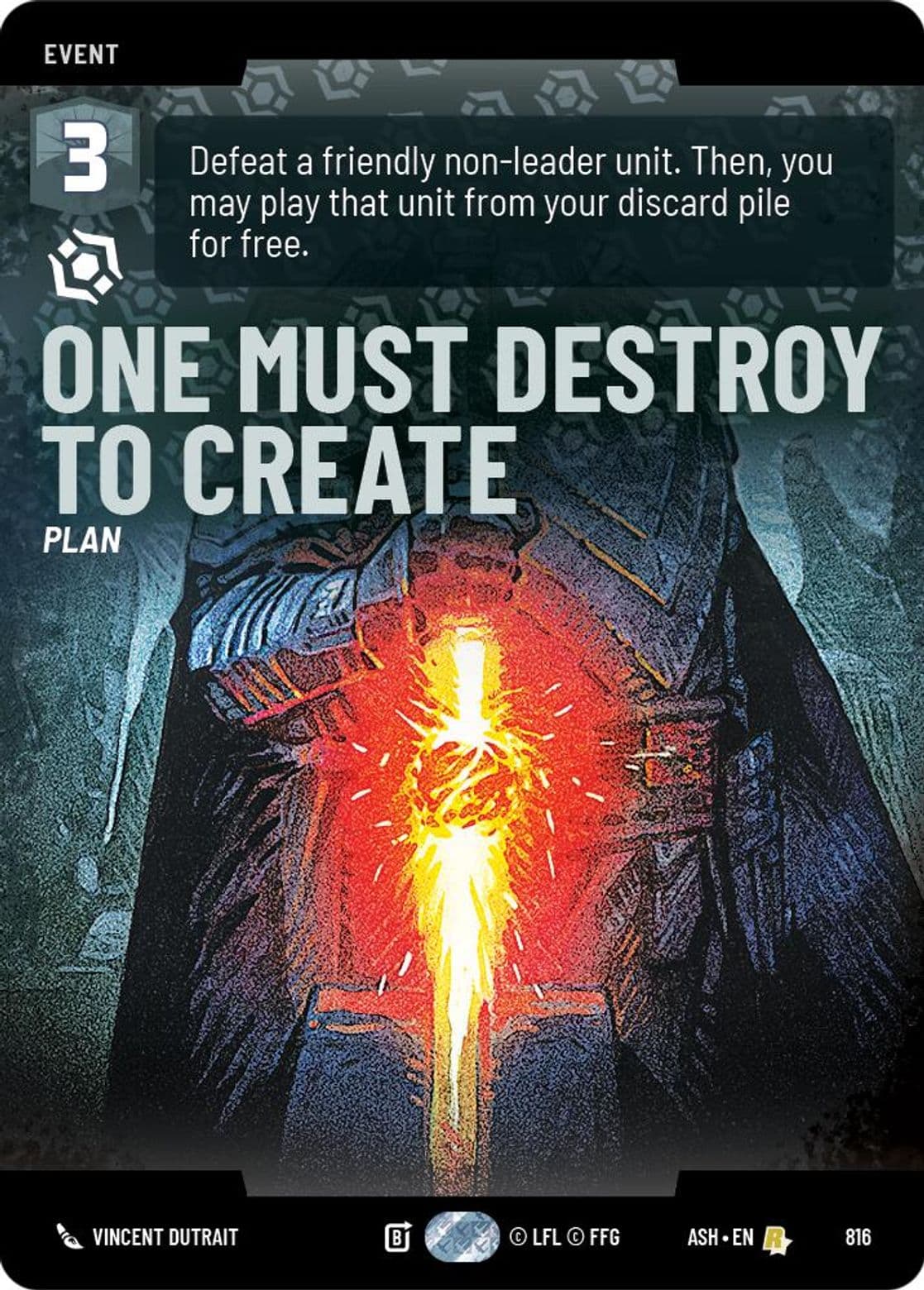 One Must Destroy to Create