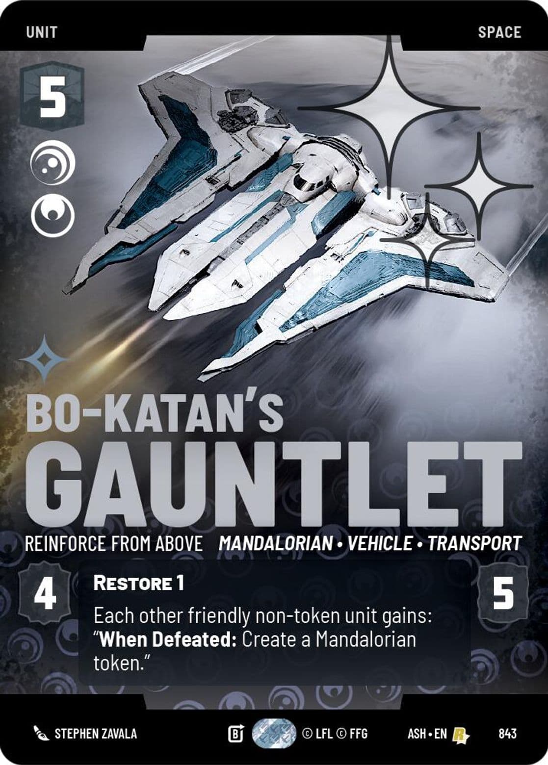 Bo-Katan's Gauntlet - Reinforce from Above
