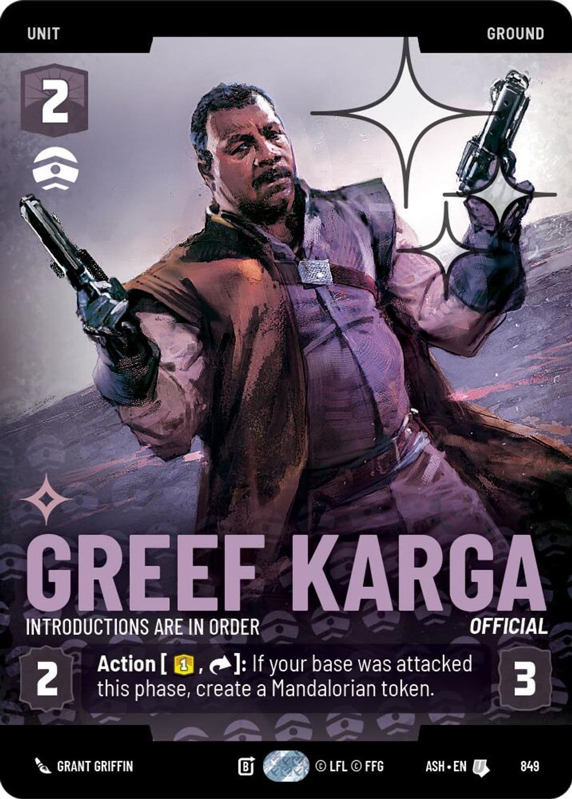 Greef Karga - Introductions are in Order