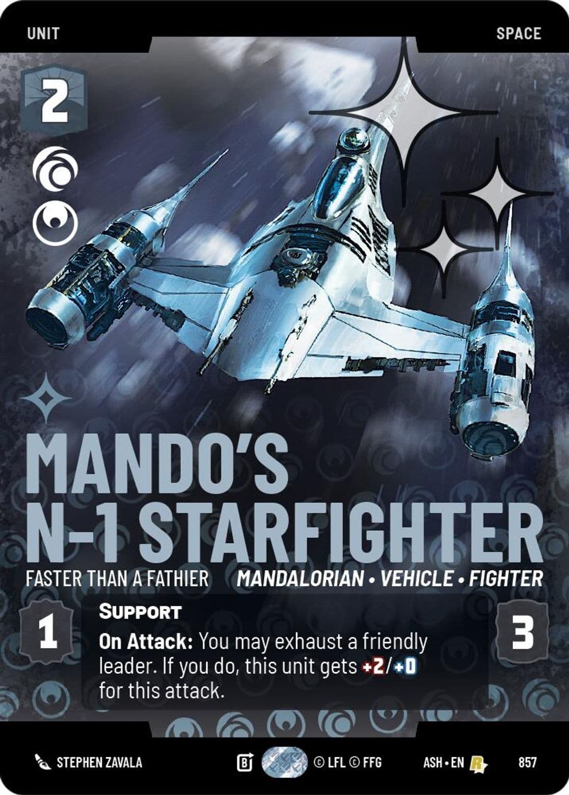 Mando's N-1 Starfighter - Faster than a Fathier