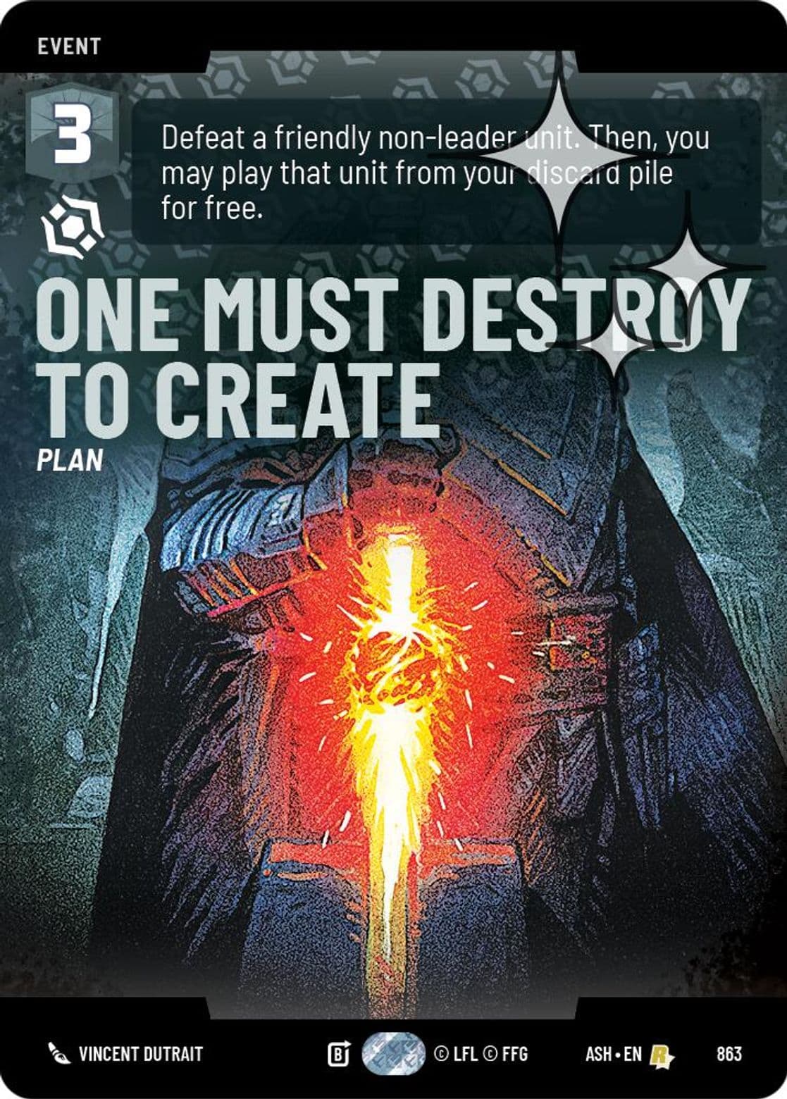 One Must Destroy to Create