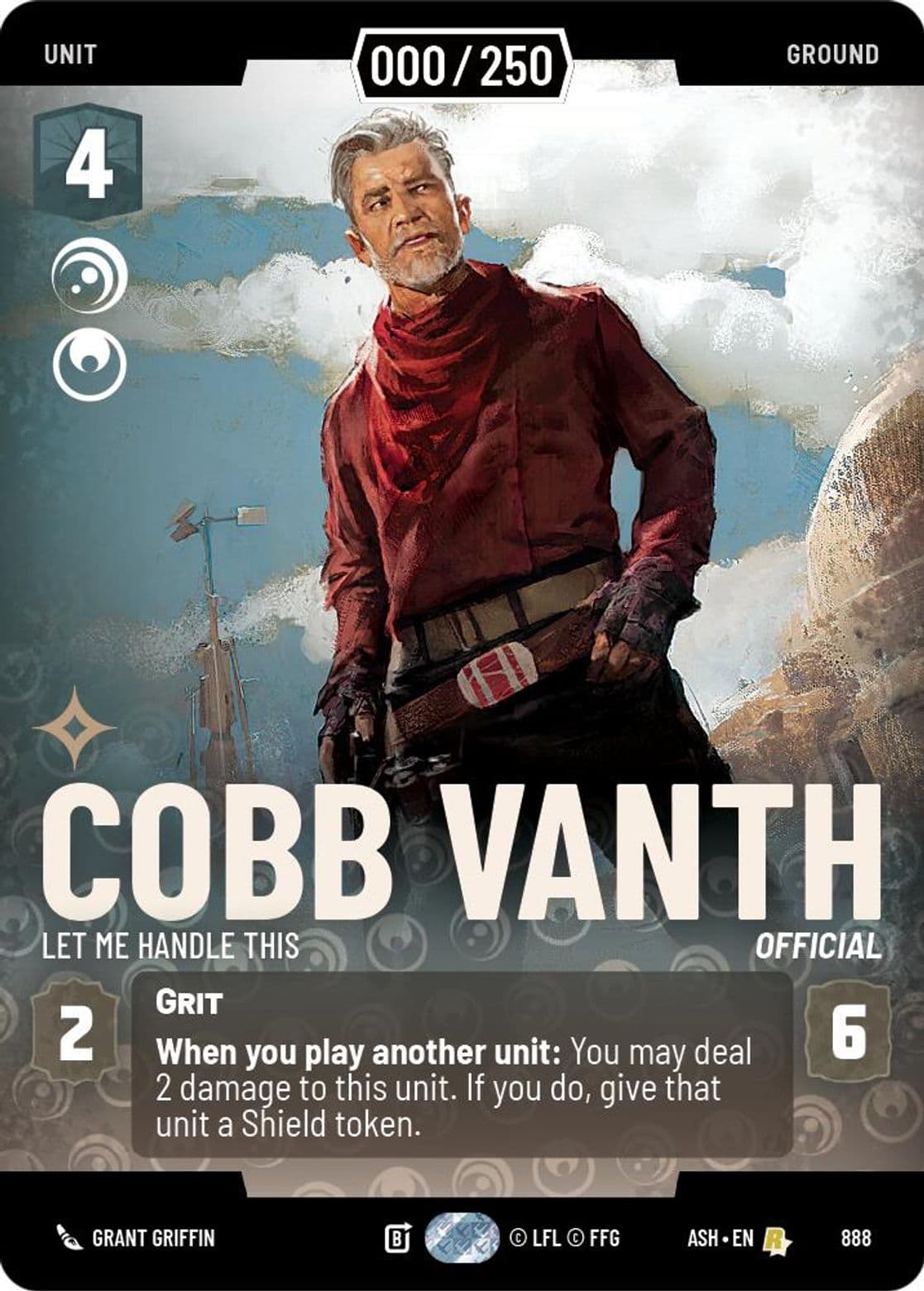 Cobb Vanth - Let Me Handle This