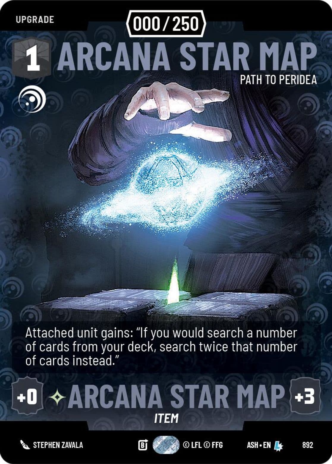 Arcana Star Map - Path to Peridea