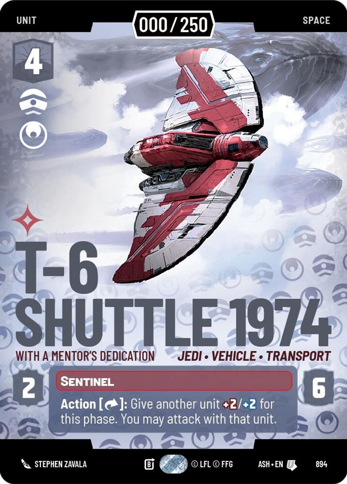 T-6 Shuttle 1974 - With a Mentor's Dedication
