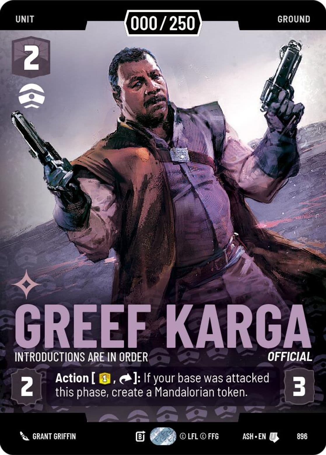 Greef Karga - Introductions are in Order