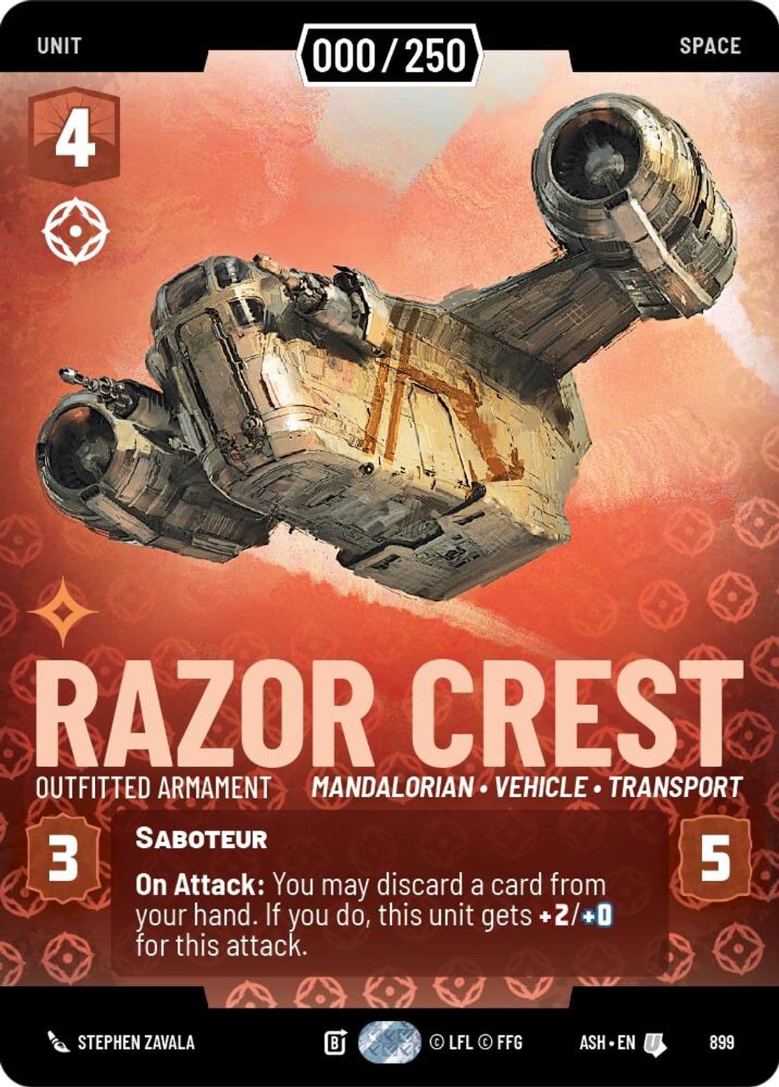 Razor Crest - Outfitted Armament