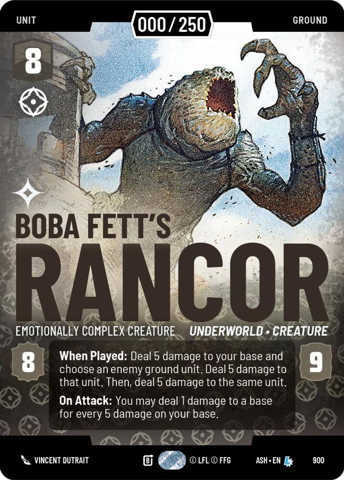 Boba Fett's Rancor - Emotionally Complex Creature