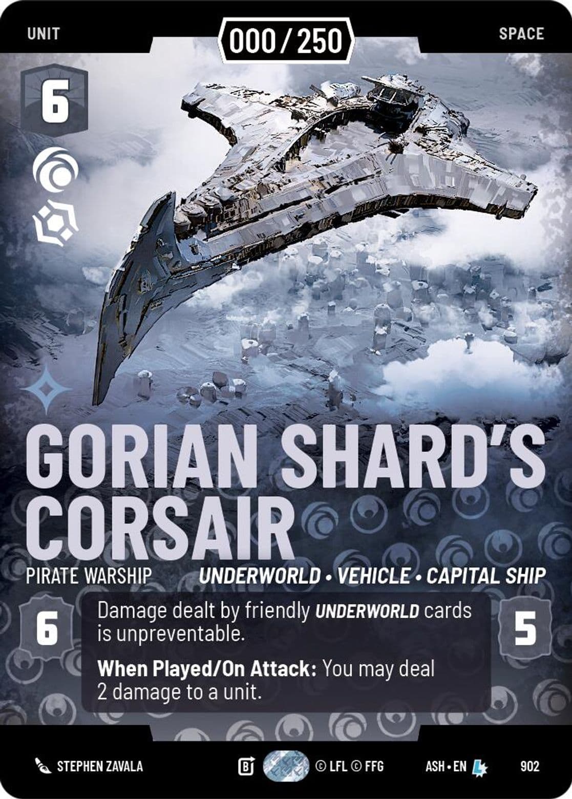 Gorian Shard's Corsair - Pirate Warship