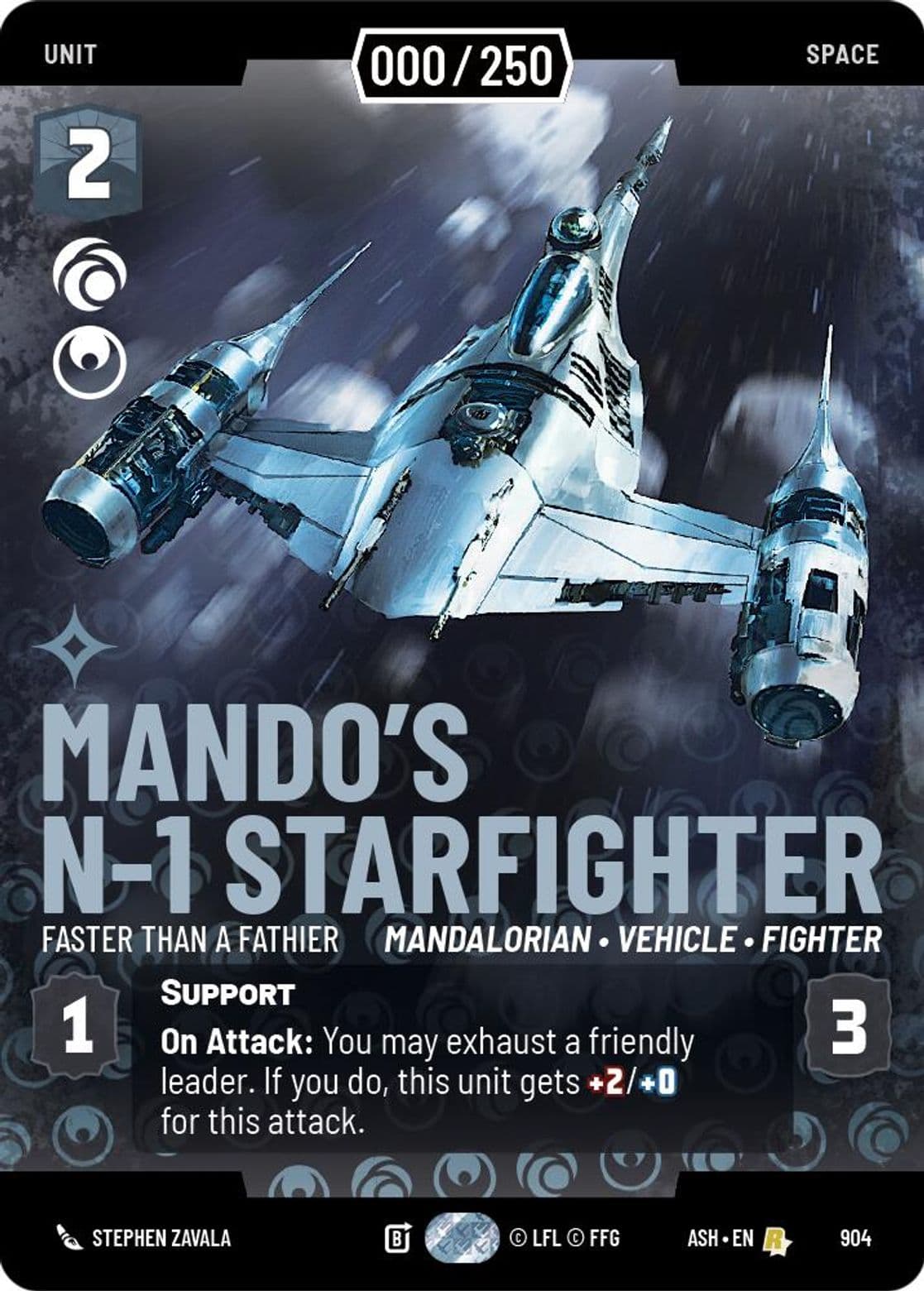 Mando's N-1 Starfighter - Faster than a Fathier