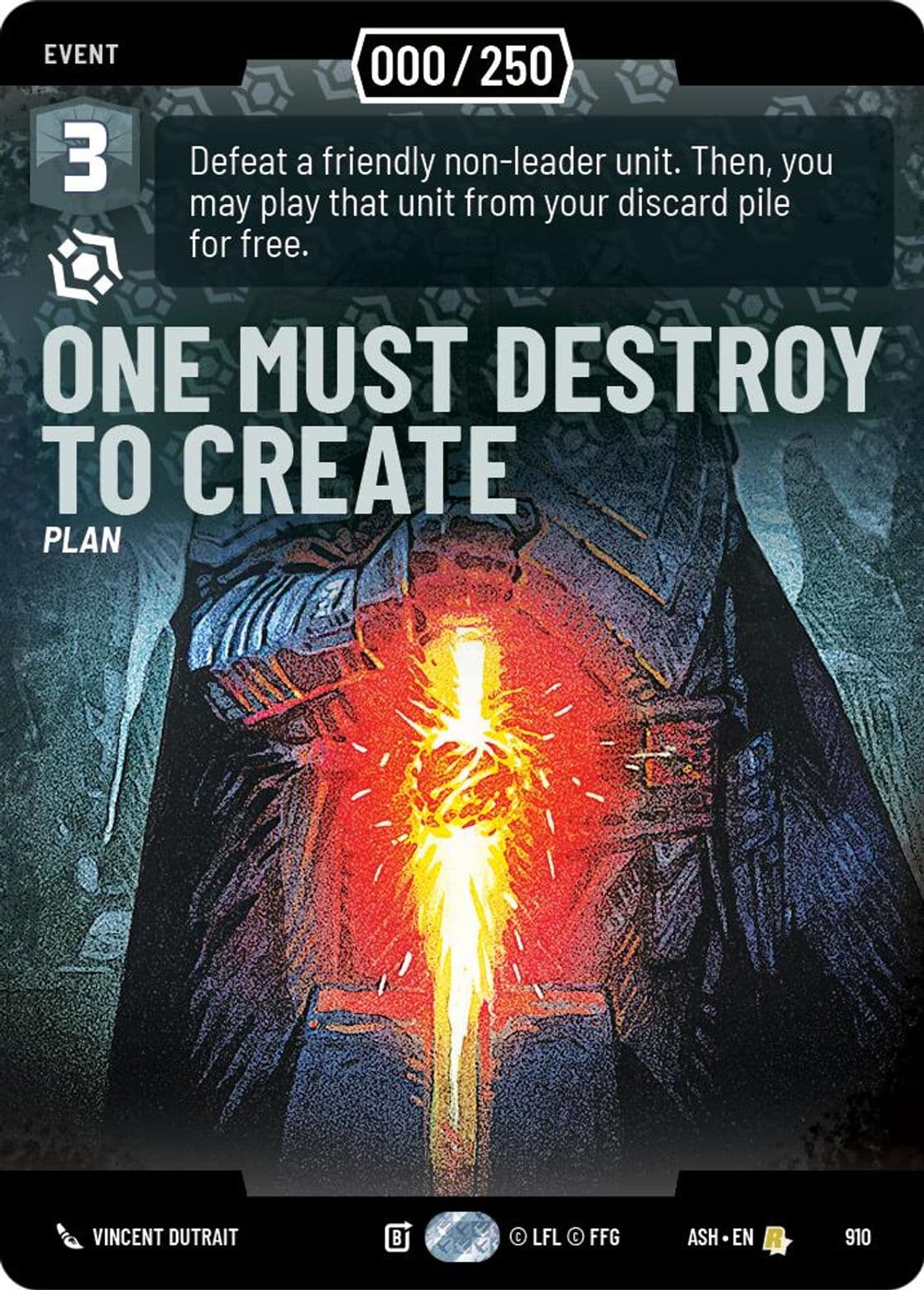 One Must Destroy to Create