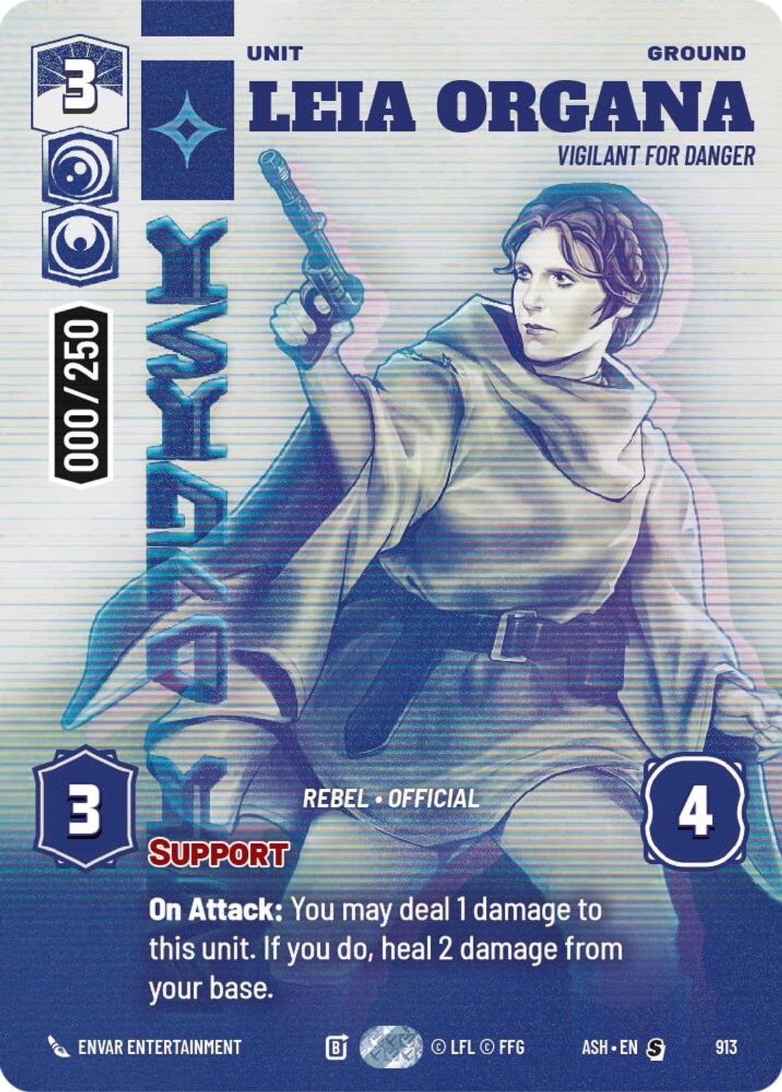 Leia Organa - Vigilant for Danger
