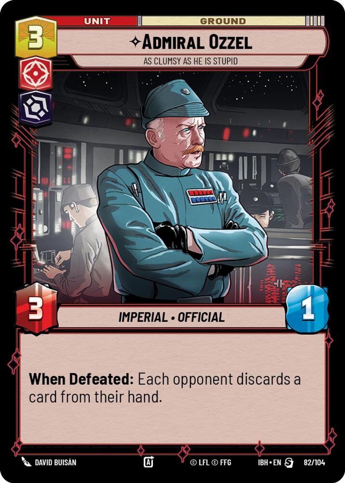 Admiral Ozzel - As Clumsy as He Is Stupid