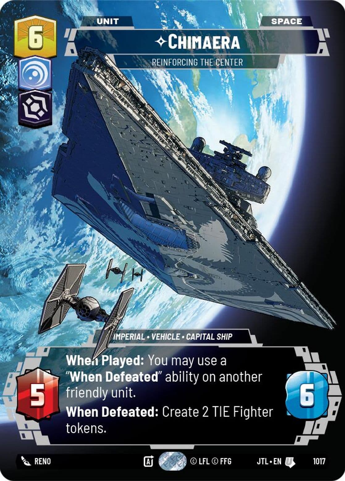 Chimaera - Reinforcing the Center