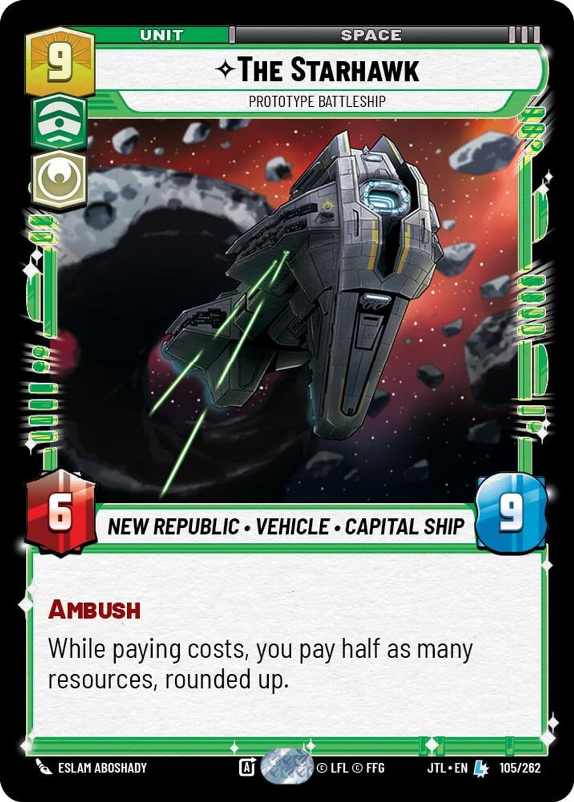 The Starhawk - Prototype Battleship