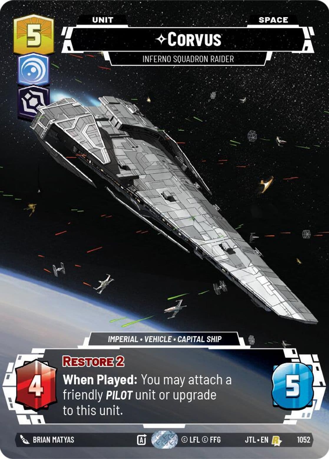 Corvus - Inferno Squadron Raider