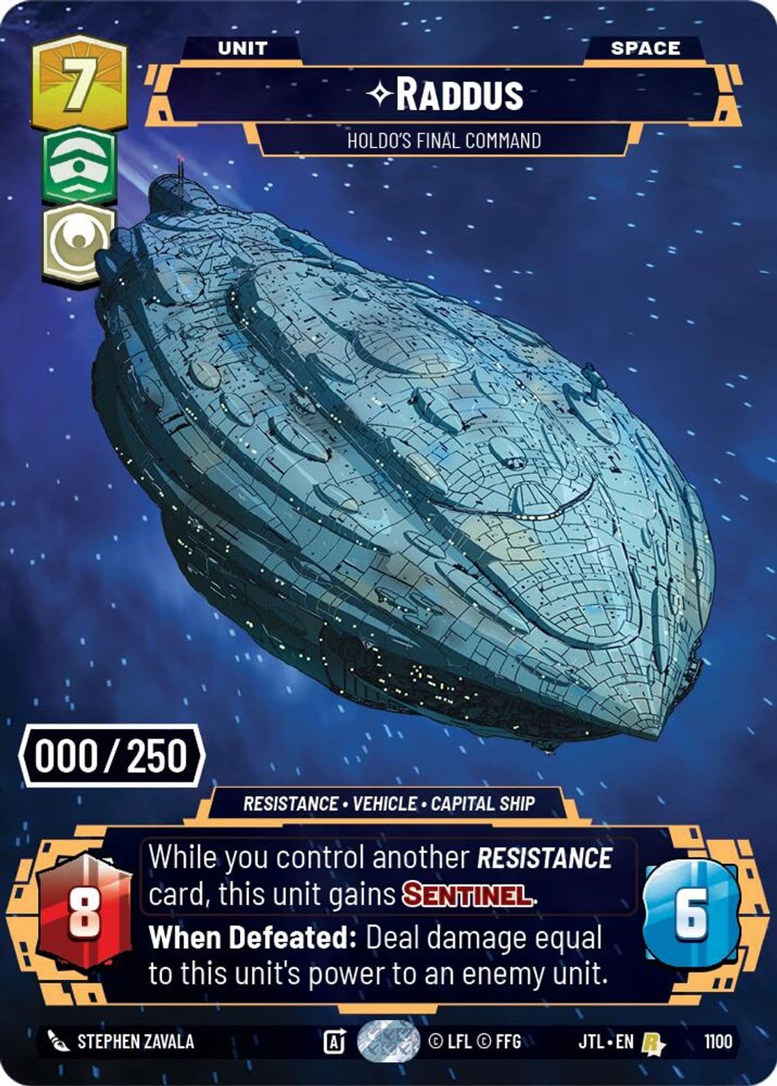 Raddus - Holdo's Final Command
