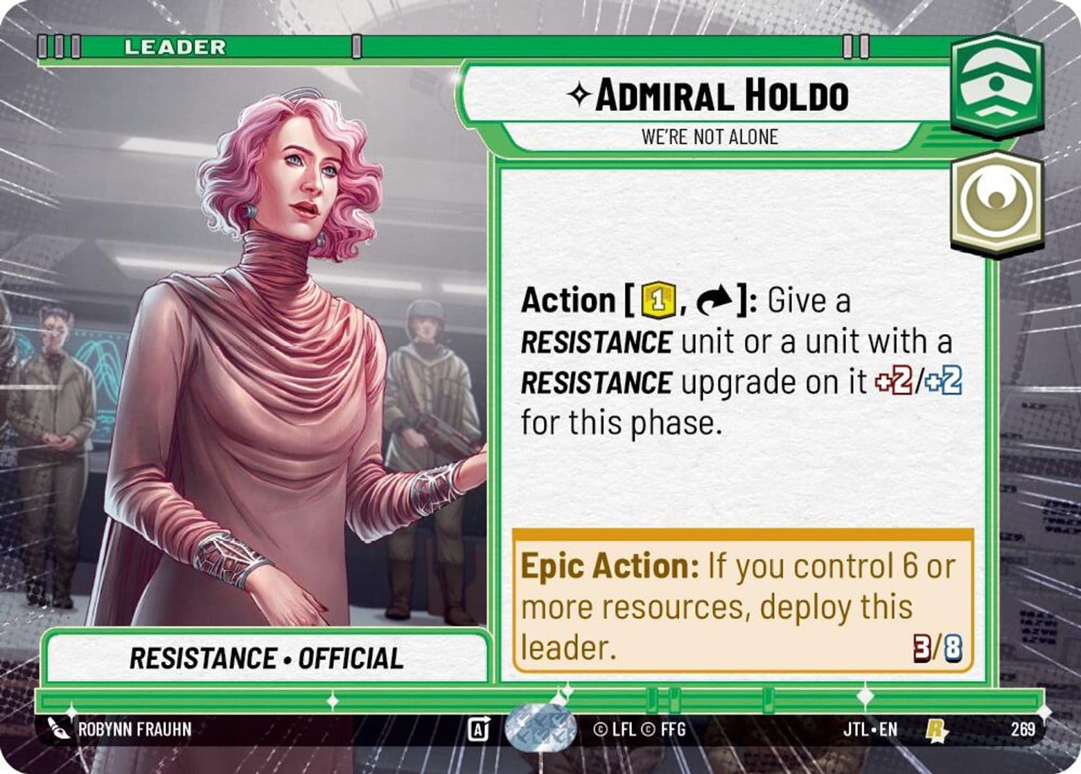 Admiral Holdo - We're Not Alone