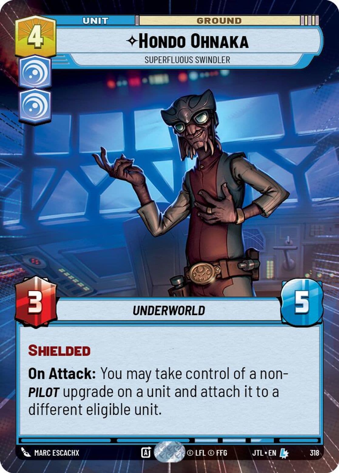 Hondo Ohnaka - Superfluous Swindler