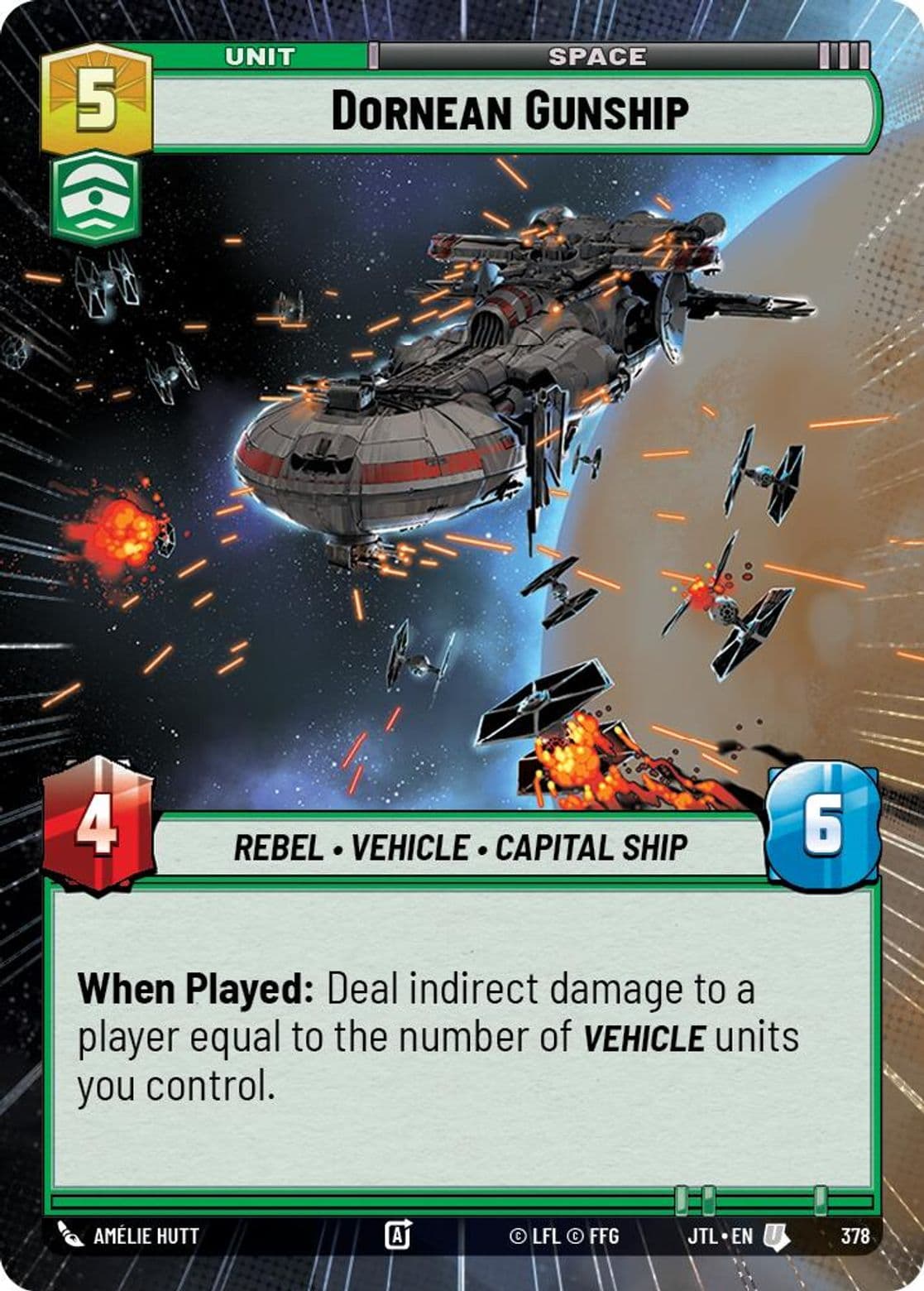 Dornean Gunship