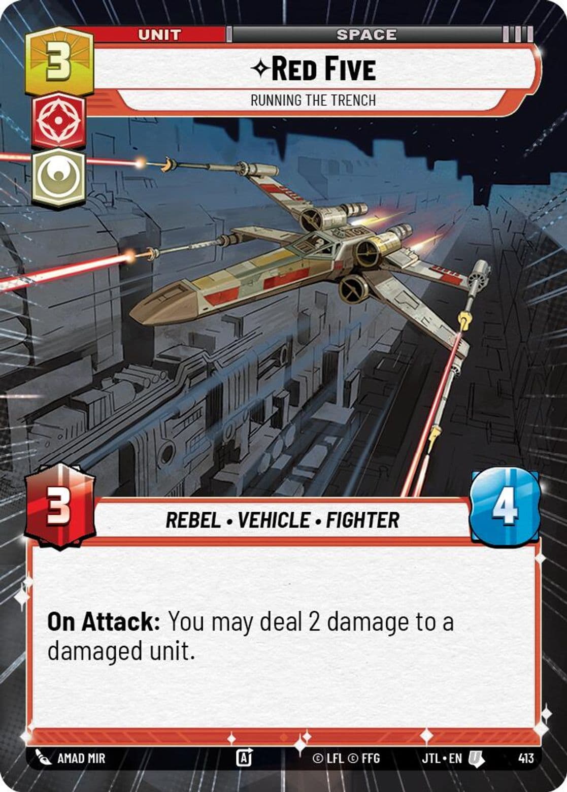 Red Five - Running the Trench