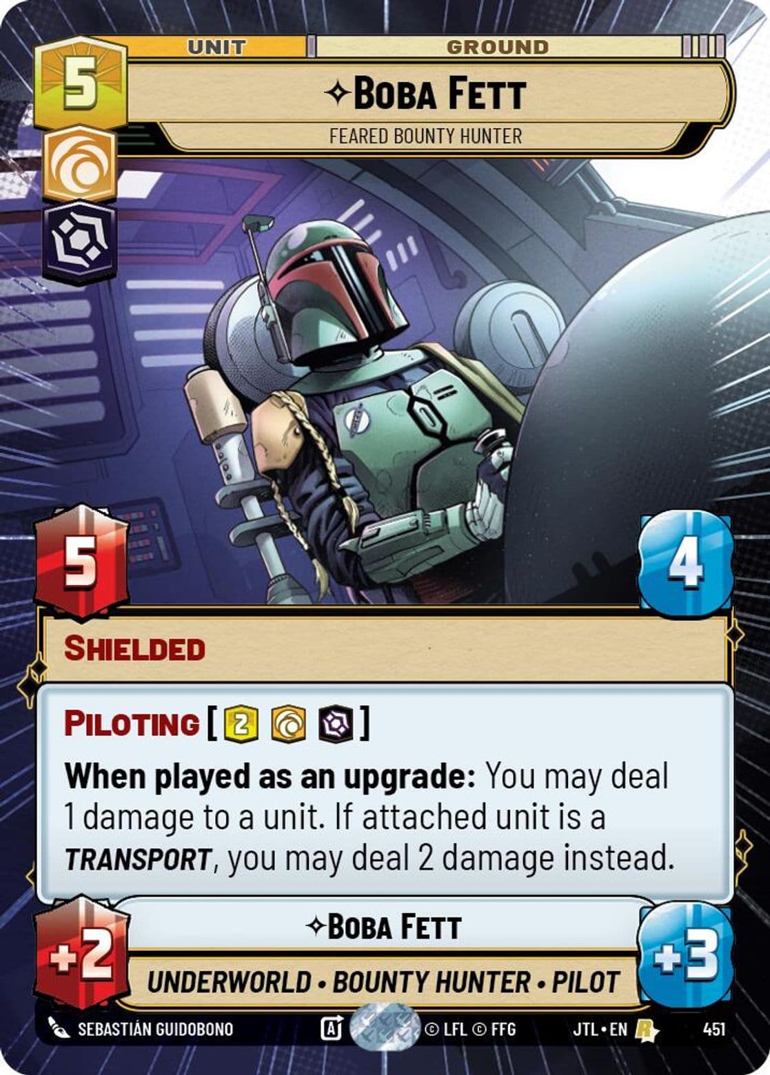 Boba Fett - Feared Bounty Hunter