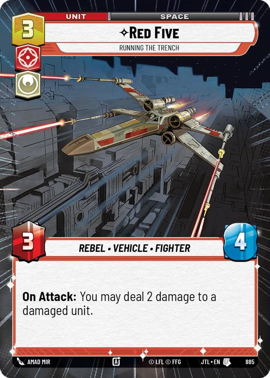 Red Five - Running the Trench