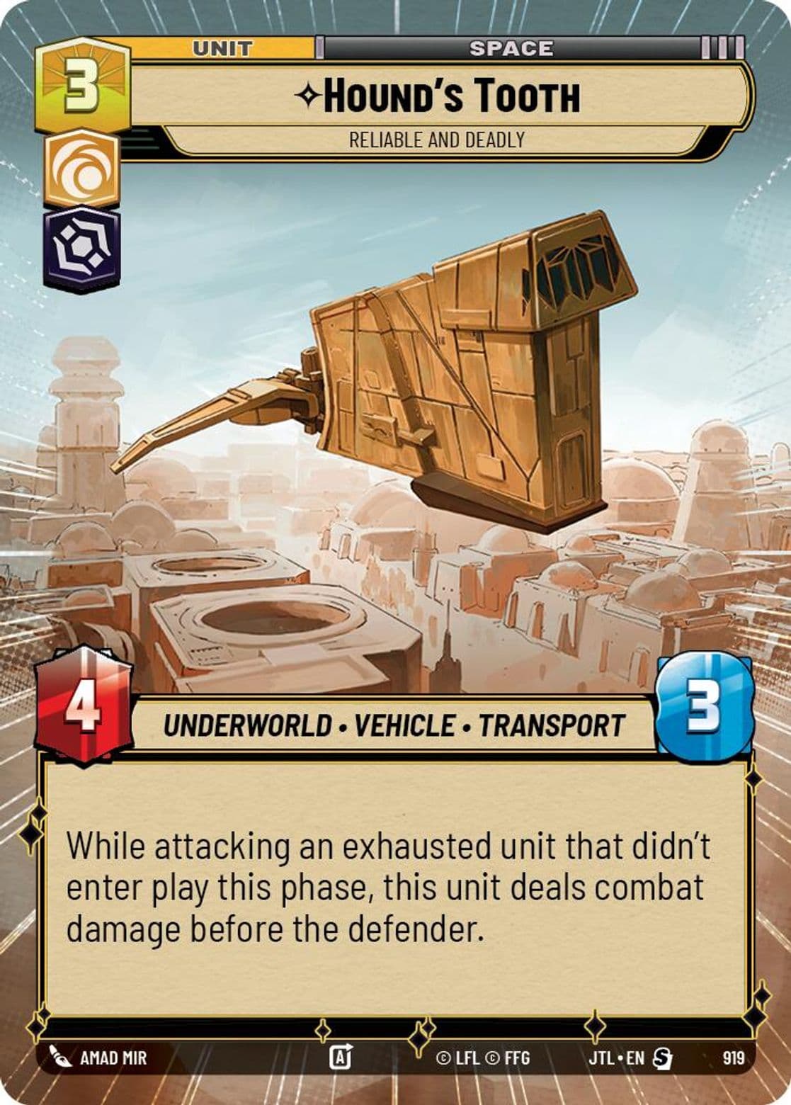 Hound's Tooth - Reliable and Deadly