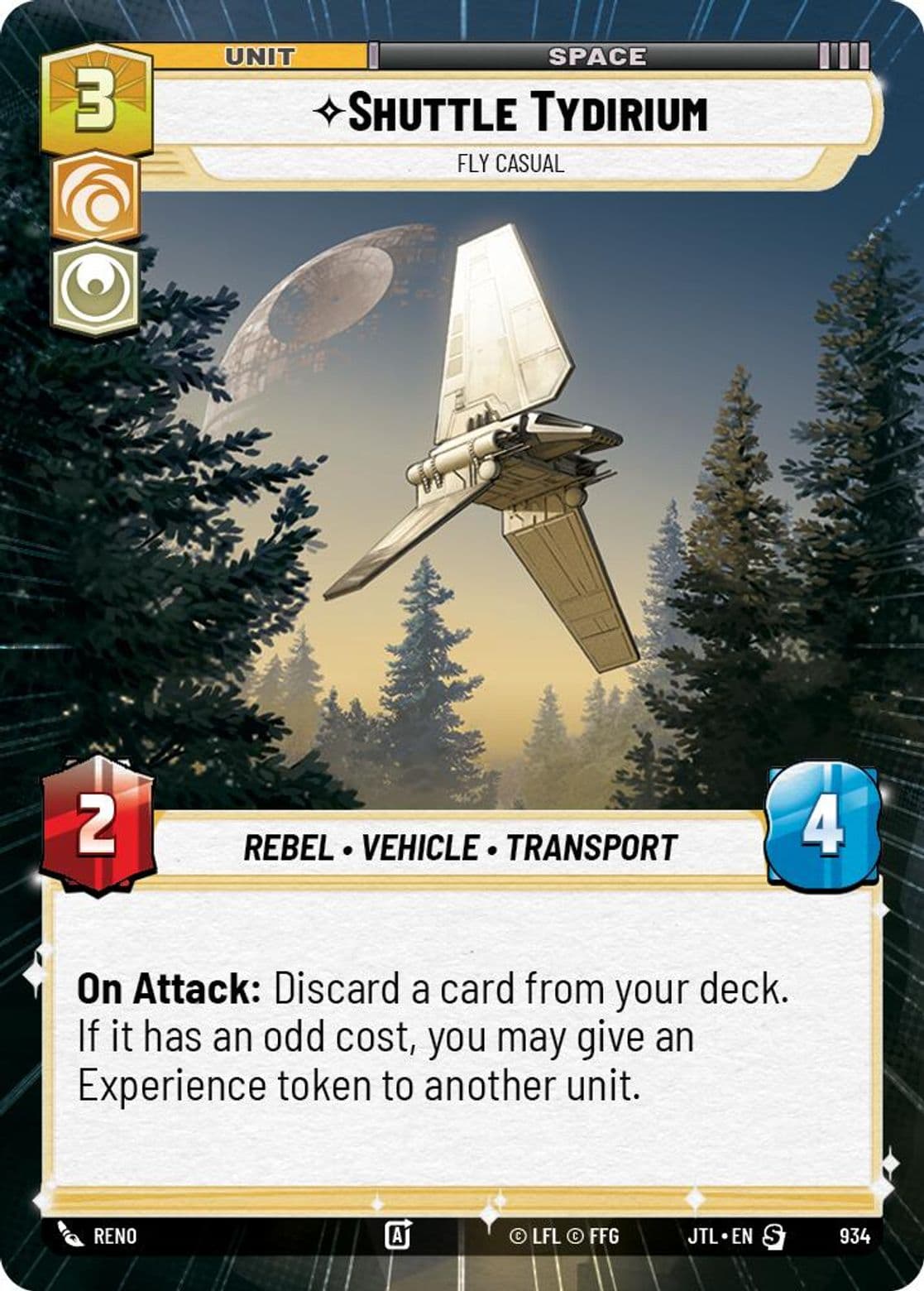 Shuttle Tydirium - Fly Casual