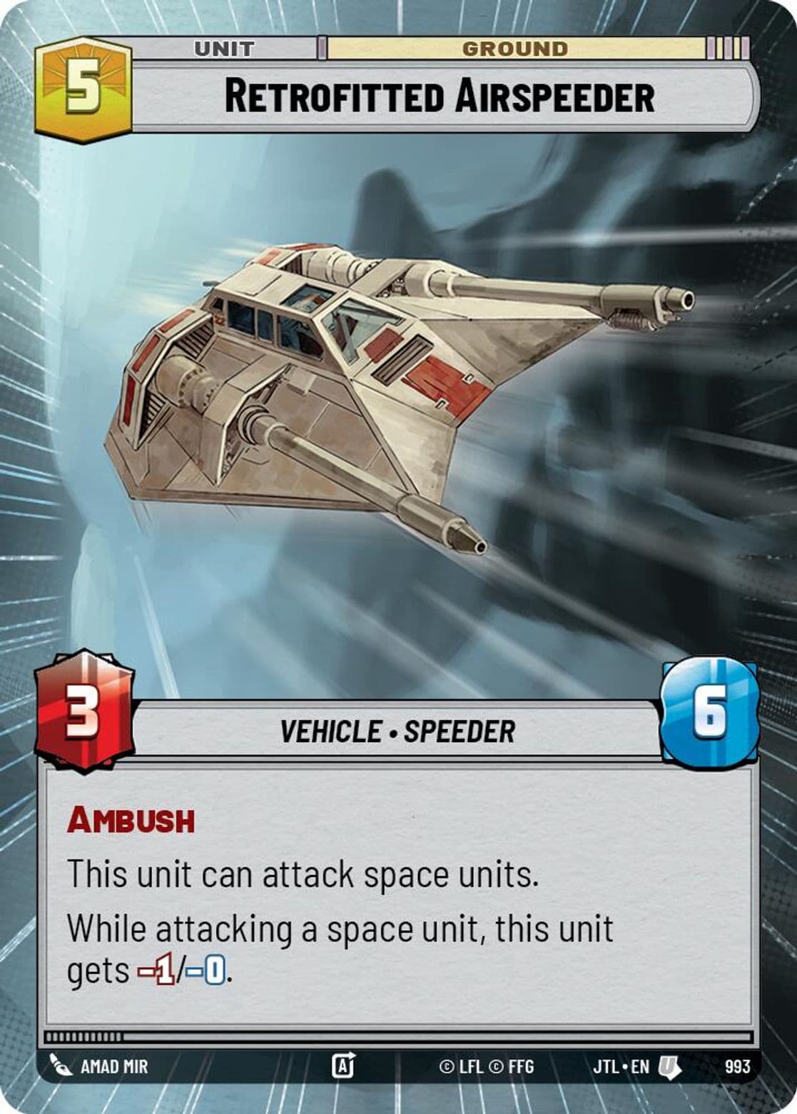 Retrofitted Airspeeder
