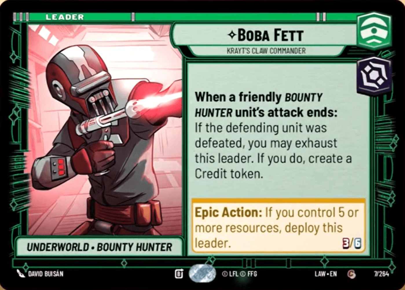 Boba Fett - Krayt's Claw Commander