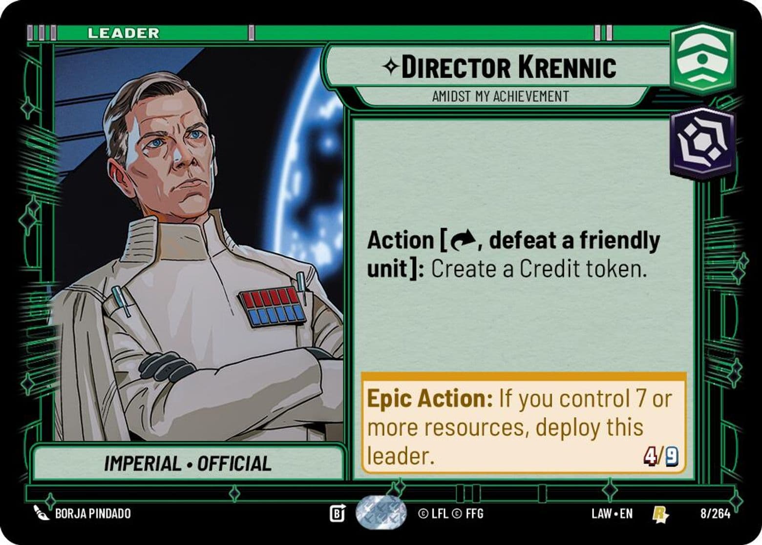 Director Krennic - Amidst My Achievement