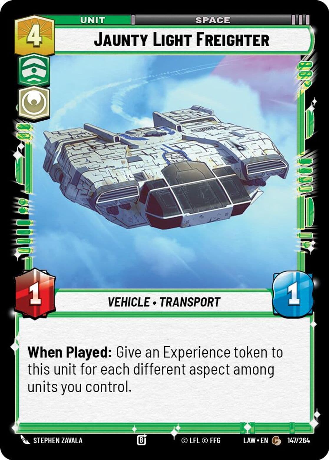 Jaunty Light Freighter