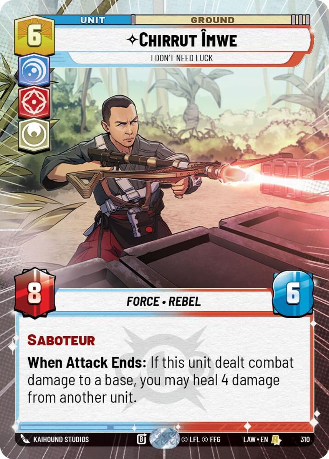 Chirrut Îmwe - I Don't Need Luck