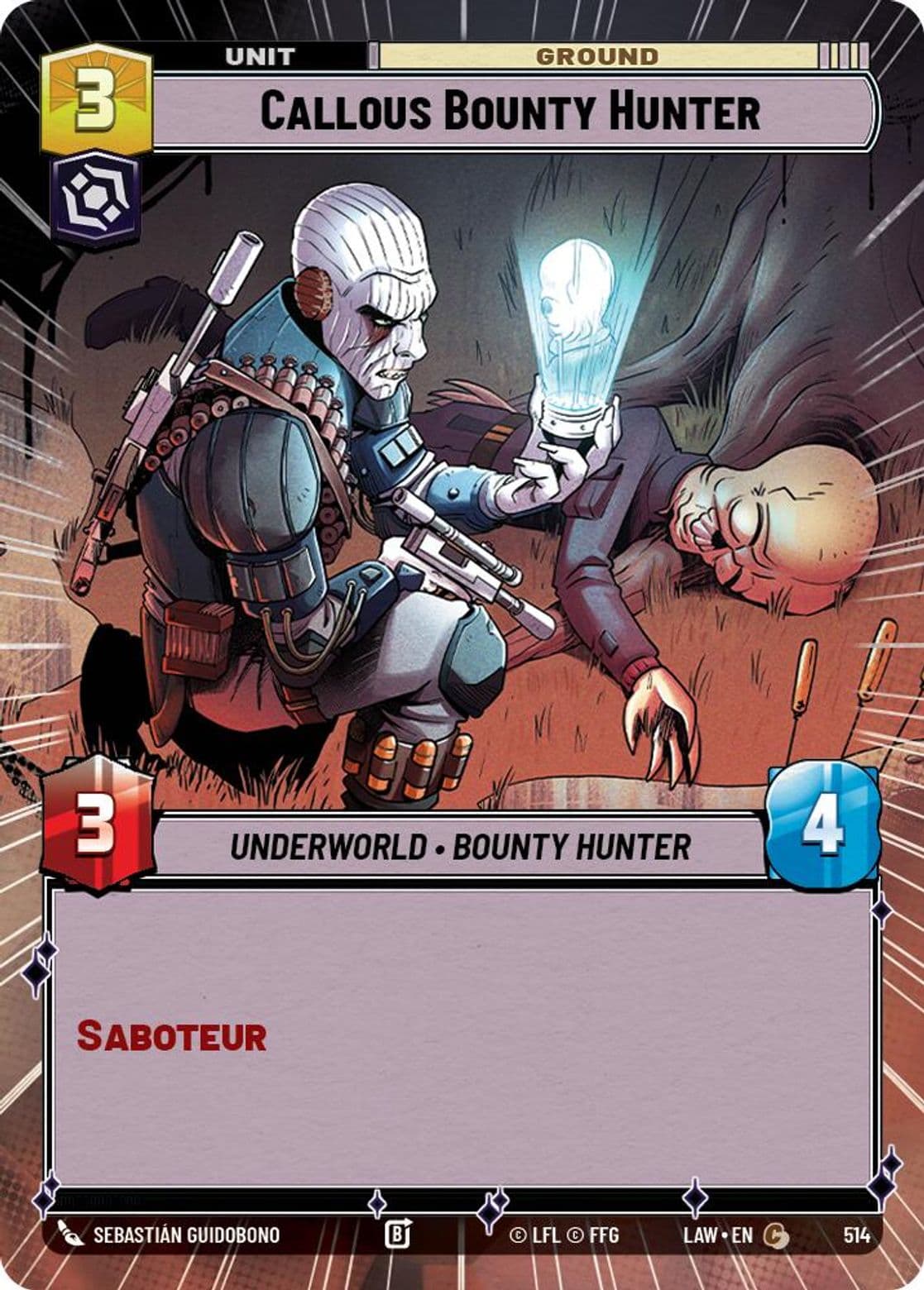 Callous Bounty Hunter