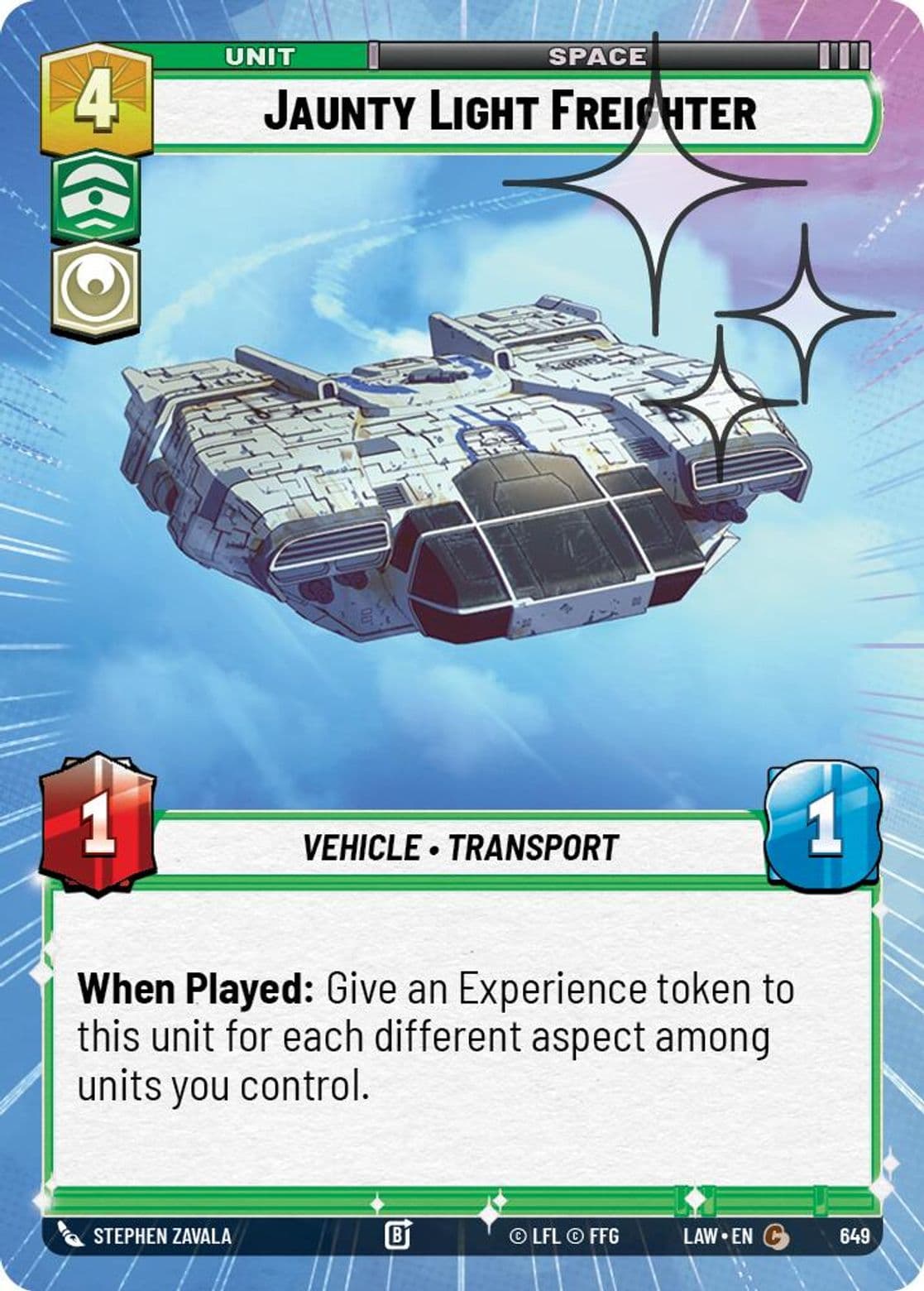 Jaunty Light Freighter