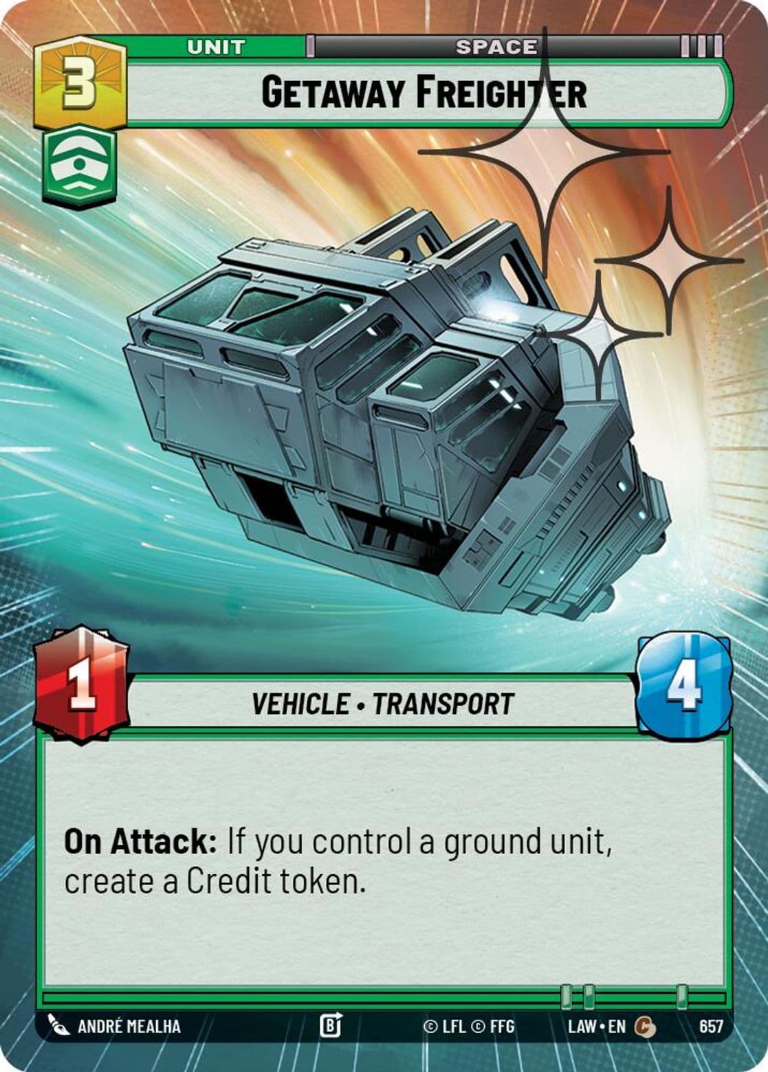 Getaway Freighter