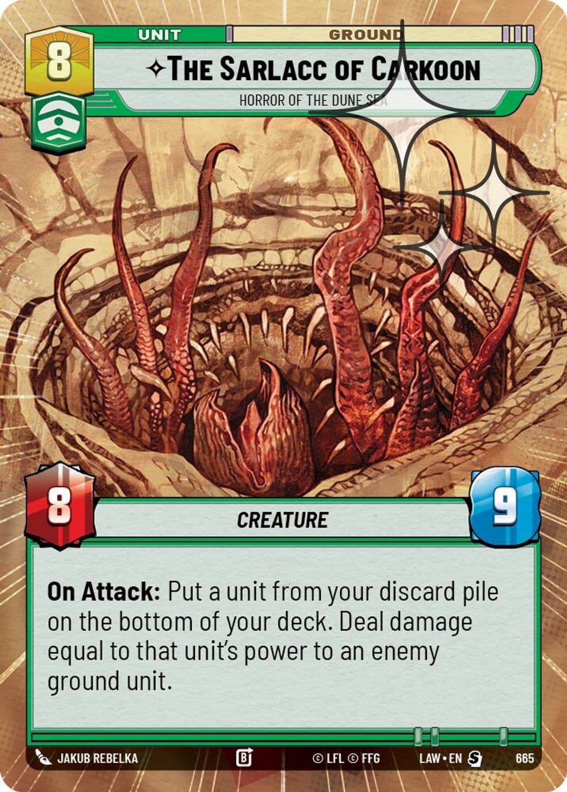 The Sarlacc of Carkoon - Horror of the Dune Sea