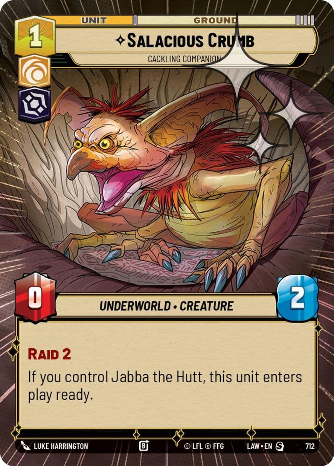 Salacious Crumb - Cackling Companion