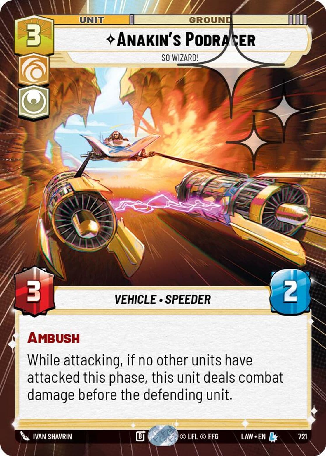 Anakin's Podracer - So Wizard!