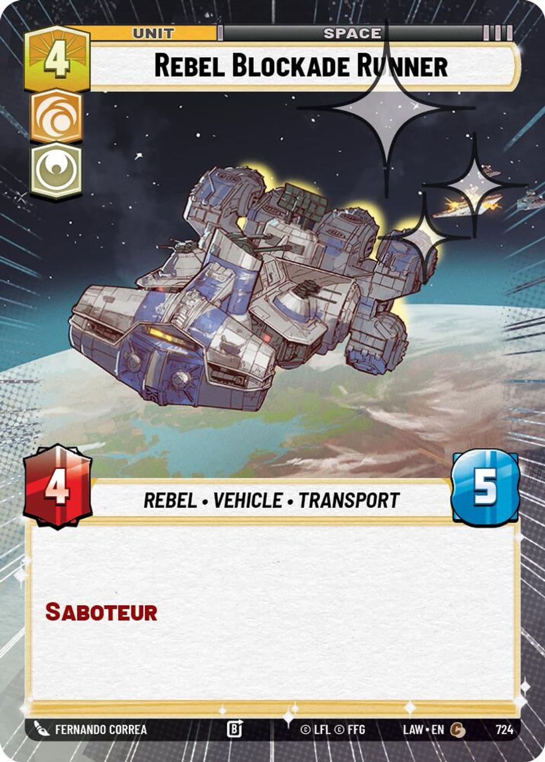 Rebel Blockade Runner